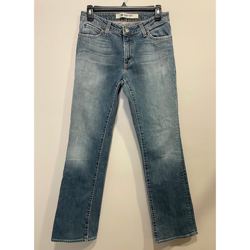 GAP Bootcut Mid-Rise Denim Faded Casual Y2K Women's Size 5